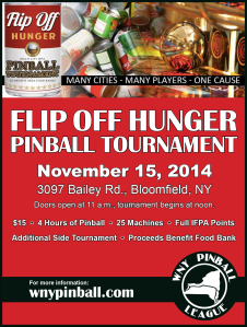 Flip Off Hunger Flyer