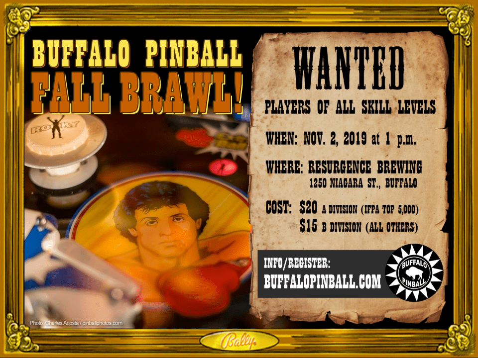 Fall Brawl Tournament Flyer